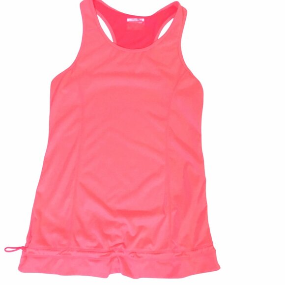 LAYER 8 Pink Quick-Dry Racerback Tank Top Women's Workout Athletic Sportswear M - Picture 1 of 7